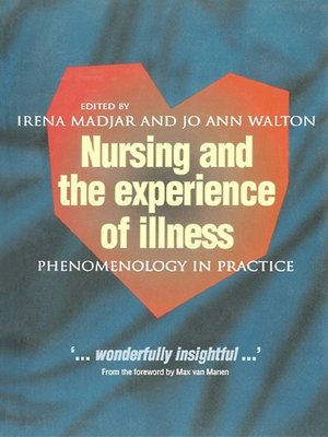 cover image of Nursing and the Experience of Illness
